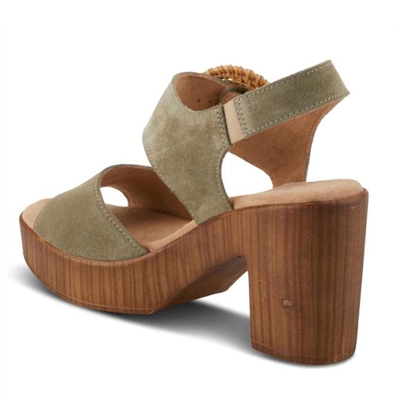 NEW SPRING STEP SHOES women gamona sandals in olive - Picture 3 of 3